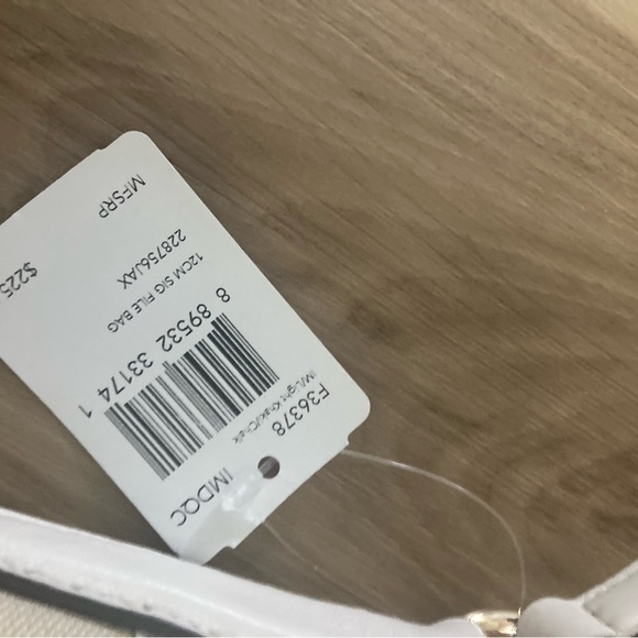 Coach Purse F36378 Signature File Crossbody Bag - Light Khaki/ Chalk